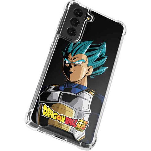 Dragon Ball Super Vegeta Galaxy S21 FE Clear Case